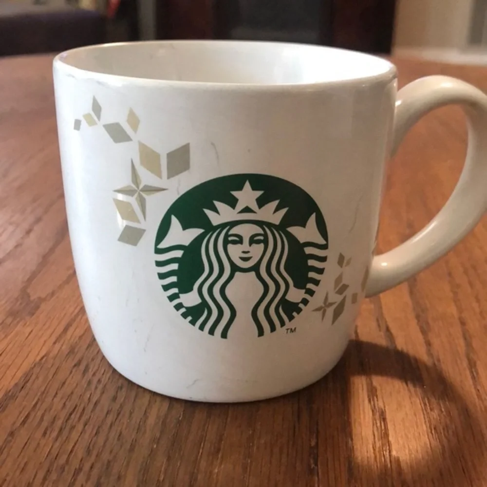 Starbucks Shared Moments 2013 Holiday Collection Christmas Mug Coffee Used cond